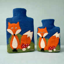 Lade das Bild in den Galerie-Viewer, "Schlaufuchs" | Wärmflaschenhülle