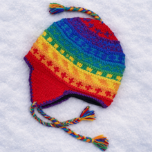 Lade das Bild in den Galerie-Viewer, "Rainbow" | Ohrenklappen-Beanie