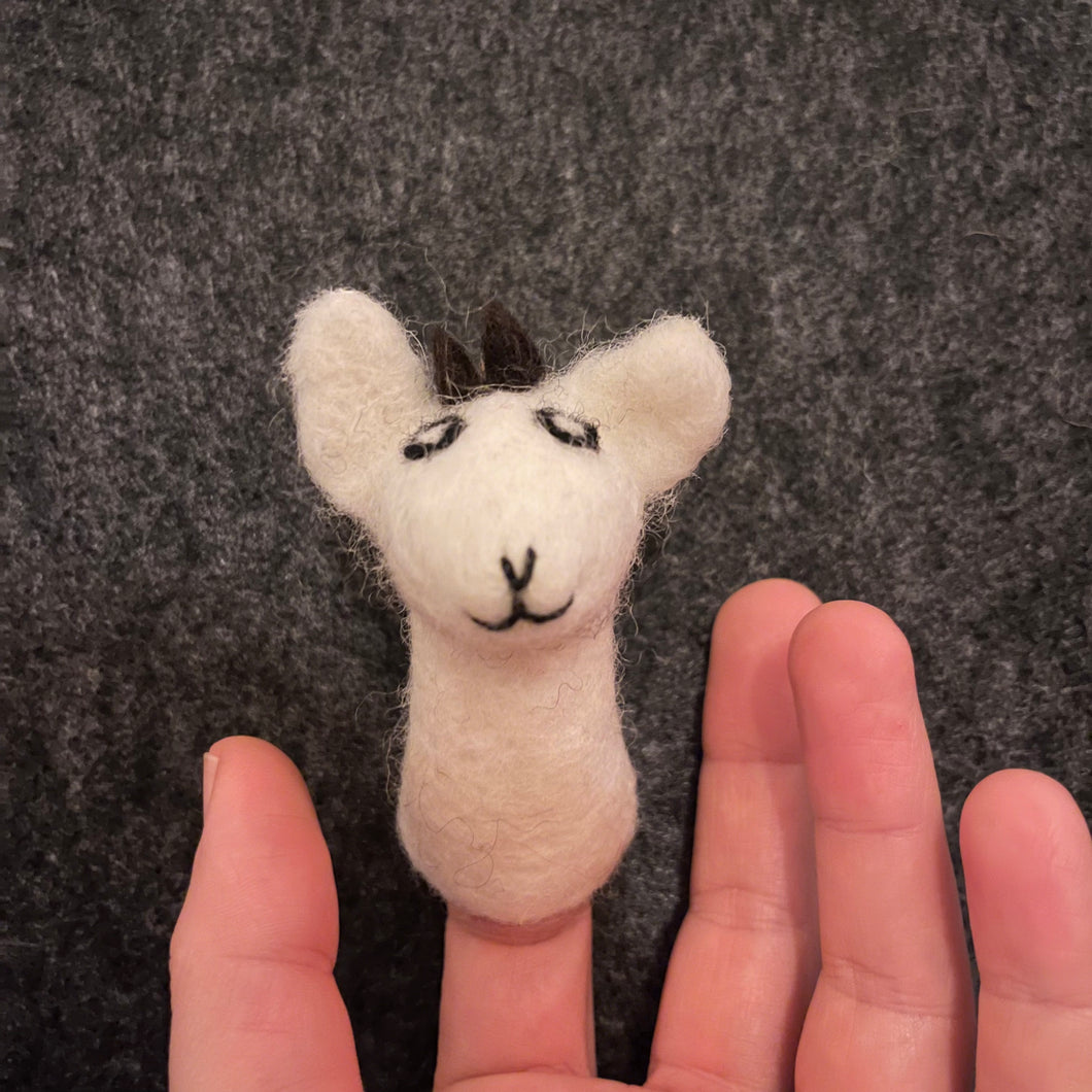 Fingerpuppe I Ziege