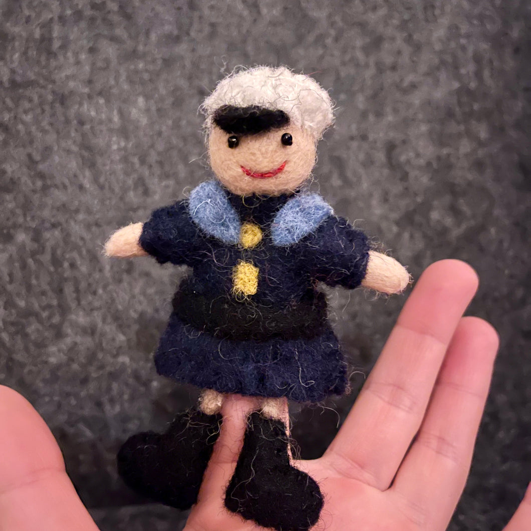 Fingerpuppe I Polizist