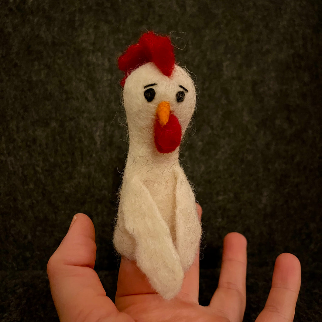 Fingerpuppe I Huhn